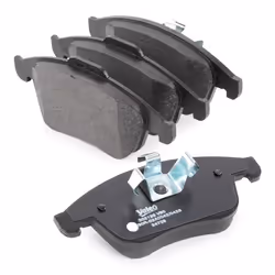 VALEO 302128 Brake pad set FIRST Front Axle excl. wear warning contact with anti-squeak plate RENAULT: SCENIC 3, Clio 4, MEGANE 3 Grandtour
