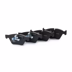 Brake pad set; VALEO; Front Axle excl. wear warning contact with anti-squeak plate; for BMW; 2288856, 2288857, 34112288856, 3 ...