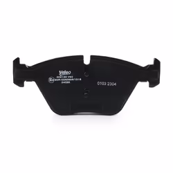 VALEO 302132 Brake pad set Front Axle excl. wear warning contact with anti-squeak plate BMW: 3 Coupe, 3 Saloon, 3 Touring