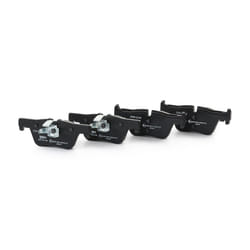VALEO 302142 Brake pad set Rear Axle excl. wear warning contact with anti-squeak plate BMW: 3 Saloon, 3 Touring, 4 Gran Coupe