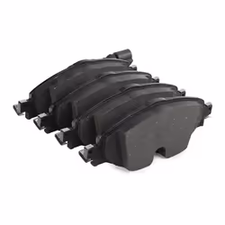 VALEO 302145 Brake pad set FIRST Front Axle incl. wear warning contact with anti-squeak plate VOLKSWAGEN: Golf 7, Tiguan II, Passat B8 Variant