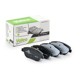 VALEO 302148 Brake pad set FIRST Front Axle excl. wear warning contact with anti-squeak plate CITROËN: C3 Aircross 2, DS3 Hatchback, C3 II