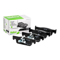 VALEO 302150 Brake pad set FIRST Front Axle excl. wear warning contact with anti-squeak plate RENAULT: Clio 4, Twingo 3, DACIA: SANDERO 2, LOGAN MCV 2
