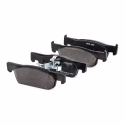 VALEO 302150 Brake pad set FIRST Front Axle excl. wear warning contact with anti-squeak plate RENAULT: Clio 4, Twingo 3, DACIA: SANDERO 2, LOGAN MCV 2