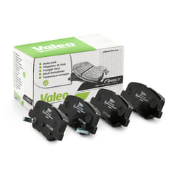 VALEO 302152 Brake pad set FIRST Rear Axle incl. wear warning contact without anti-squeak plate MITSUBISHI: OUTLANDER 3, ASX Off-Road