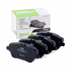 Brake pad set; VALEO; FIRST Front Axle excl. wear warning contact with anti-squeak plate; for FORD; 1751951, 1765066, 1775672 ...