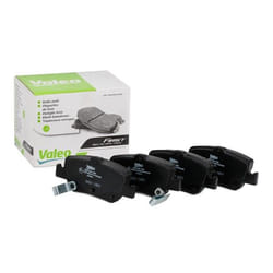 VALEO 302156 Brake pad set FIRST Rear Axle incl. wear warning contact with anti-squeak plate TOYOTA: Auris Hatchback, Auris Estate