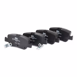 VALEO 302156 Brake pad set FIRST Rear Axle incl. wear warning contact with anti-squeak plate TOYOTA: Auris Hatchback, Auris Estate