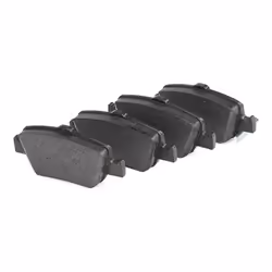 VALEO 302156 Brake pad set FIRST Rear Axle incl. wear warning contact with anti-squeak plate TOYOTA: Auris Hatchback, Auris Estate
