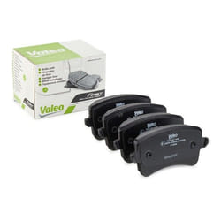 VALEO 302157 Brake pad set FIRST Rear Axle excl. wear warning contact with anti-squeak plate AUDI: A4 B8 Saloon, A4 B8 Allroad, A4 B8 Avant