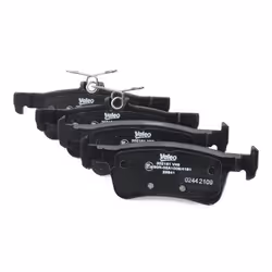 VALEO 302161 Brake pad set FIRST Rear Axle excl. wear warning contact with anti-squeak plate PEUGEOT: 308 II Hatchback, 3008 II Off-Road