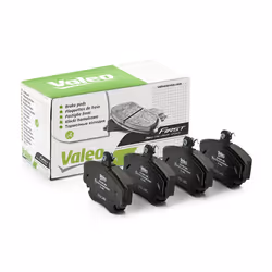 Brake pad set; VALEO; Front Axle excl. wear warning contact with anti-squeak plate; for RENAULT, DACIA, LADA; 0986467720, 410 ...