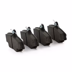 VALEO 302259 Brake pad set Front Axle excl. wear warning contact with anti-squeak plate RENAULT: CLIO 2, TWINGO 2, TWINGO 1, DACIA: Logan I Saloon