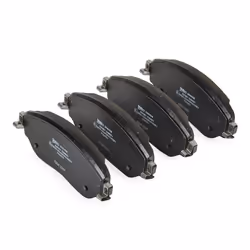 VALEO 302402 Brake pad set Front Axle excl. wear warning contact with anti-squeak plate VAUXHALL: Vivaro Van, Vivaro Combi, Vivaro Platform / Chassis