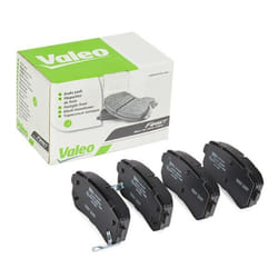 VALEO 302408 Brake pad set Rear Axle incl. wear warning contact with anti-squeak plate HYUNDAI: ix35, i30 II Hatchback, i20 I Hatchback