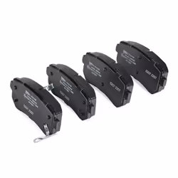 VALEO 302408 Brake pad set Rear Axle incl. wear warning contact with anti-squeak plate HYUNDAI: ix35, i30 II Hatchback, i20 I Hatchback