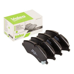 VALEO 302409 Brake pad set Front Axle excl. wear warning contact with anti-squeak plate LAND ROVER: Range Rover 4, Range Rover 3, Discovery Sport