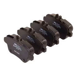 VALEO 302411 Brake pad set Rear Axle excl. wear warning contact with anti-squeak plate MERCEDES-BENZ: A-Class, GLA, B-Class, INFINITI: Q30