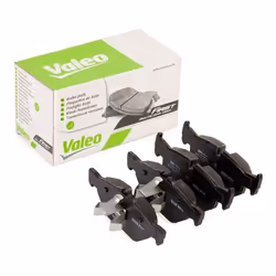 Brake pad set; VALEO; Rear Axle excl. wear warning contact with anti-squeak plate; for BMW; 2288891, 34212288891, 34216767148 ...