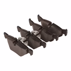 VALEO 302413 Brake pad set Rear Axle excl. wear warning contact with anti-squeak plate BMW: 3 Coupe, 3 Saloon, 3 Touring