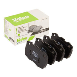 VALEO 302417 Brake pad set Front Axle excl. wear warning contact with anti-squeak plate LAND ROVER: Defender Off-Road, Defender Pickup