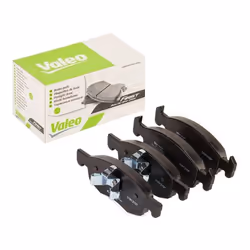 Brake pad set; VALEO; Front Axle incl. wear warning contact with anti-squeak plate; for VAUXHALL, OPEL; 1605280, 95524972, 95 ...