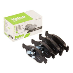 VALEO 302422 Brake pad set Front Axle incl. wear warning contact with anti-squeak plate VAUXHALL: Corsa Mk4, Corsavan Mk4, OPEL: Corsa E Hatchback