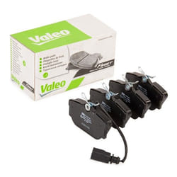 VALEO 302424 Brake pad set Rear Axle incl. wear warning contact with anti-squeak plate VOLKSWAGEN: Transporter 4, TRANSPORTER 4 Bus