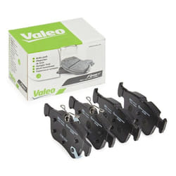 VALEO 302430 Brake pad set Rear Axle incl. wear warning contact without anti-squeak plate FORD: Galaxy Mk3 MPV, Mondeo 5, KUGA 2, FORD USA: Edge Mk2