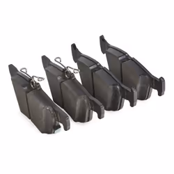 VALEO 302430 Brake pad set Rear Axle incl. wear warning contact without anti-squeak plate FORD: Galaxy Mk3 MPV, Mondeo 5, KUGA 2, FORD USA: Edge Mk2
