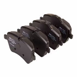 VALEO 302431 Brake pad set Front Axle excl. wear warning contact with anti-squeak plate MINI: Hatchback, Countryman, Clubman
