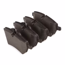 VALEO 302431 Brake pad set Front Axle excl. wear warning contact with anti-squeak plate MINI: Hatchback, Countryman, Clubman