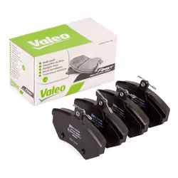 Brake pad set; VALEO; Front Axle excl. wear warning contact with anti-squeak plate; for VOLKSWAGEN, SEAT, VW; 1HM698151, 1HM6 ...