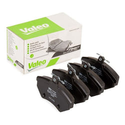 VALEO 302432 Brake pad set Front Axle excl. wear warning contact with anti-squeak plate VOLKSWAGEN: GOLF 3, GOLF 2, Corrado, SEAT: Arosa