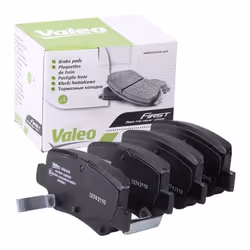 Brake pad set; VALEO; Rear Axle incl. wear warning contact with anti-squeak plate; for TOYOTA; 0446605040, 0446605041, 044660 ...