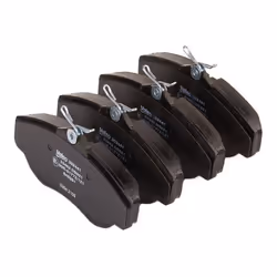 VALEO 302441 Brake pad set Front Axle excl. wear warning contact with anti-squeak plate LAND ROVER: Range Rover 2, Discovery 2