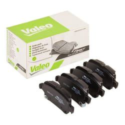VALEO 302442 Brake pad set Rear Axle incl. wear warning contact with anti-squeak plate VAUXHALL: Astra Mk7 Kombi, Astra Mk7, Astra Mk6