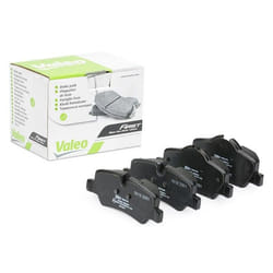 VALEO 302446 Brake pad set Rear Axle excl. wear warning contact with anti-squeak plate MINI: Hatchback, Convertible