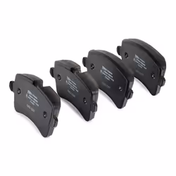 Brake pad set; VALEO; Rear Axle excl. wear warning contact with anti-squeak plate; for AUDI, PORSCHE; 4G0698451, 4G0698451A, ...