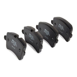 VALEO 302454 Brake pad set Rear Axle excl. wear warning contact with anti-squeak plate AUDI: A6 C7 Avant, A6 C7 Saloon, A4 B8 Avant, PORSCHE: Macan