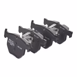 VALEO 302455 Brake pad set Rear Axle excl. wear warning contact with anti-squeak plate BMW: X5, X6