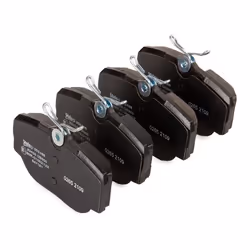 VALEO 302456 Brake pad set Rear Axle excl. wear warning contact with anti-squeak plate LAND ROVER: Discovery 2, Range Rover 2