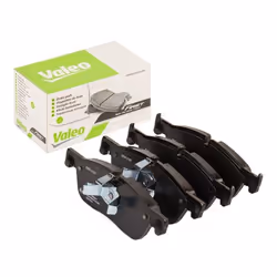 Brake pad set; VALEO; Front Axle excl. wear warning contact with anti-squeak plate; for LAND ROVER, JAGUAR; C2C41984, J9C1700 ...