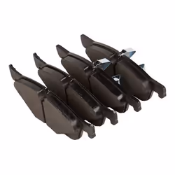 VALEO 302461 Brake pad set Front Axle excl. wear warning contact with anti-squeak plate LAND ROVER: Range Rover Evoque, Discovery Sport