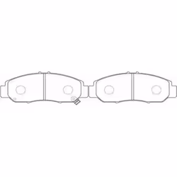 Brake pad set; VALEO; Front Axle incl. wear warning contact with anti-squeak plate; for HONDA; 45022TGNG00, 45022TL1G00, 4502 ...