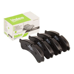 VALEO 302471 Brake pad set Rear Axle excl. wear warning contact with anti-squeak plate IVECO: Daily 6 , DAILY 6 Pritsche/Fahrgestell