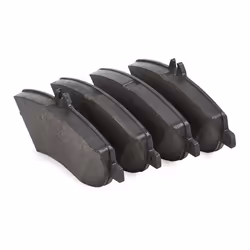 VALEO 302473 Brake pad set Front Axle excl. wear warning contact with anti-squeak plate
