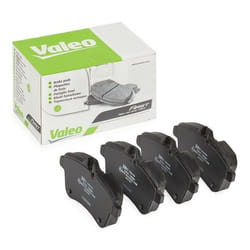 VALEO 302475 Brake pad set Front Axle excl. wear warning contact with anti-squeak plate MERCEDES-BENZ: B-Class, A-Class