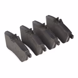 VALEO 302475 Brake pad set Front Axle excl. wear warning contact with anti-squeak plate MERCEDES-BENZ: B-Class, A-Class
