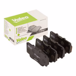 Brake pad set; VALEO; Front Axle incl. wear warning contact without anti-squeak plate; for TOYOTA; 044650K020, 044650K070, 04 ...